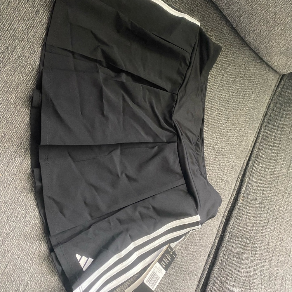 Adidas Black Skirt with White Accents